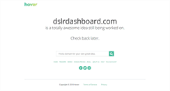 Desktop Screenshot of dslrdashboard.com